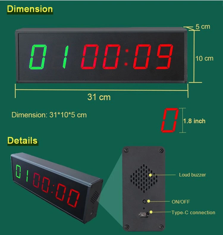 Battery Operated Home Gym Timer