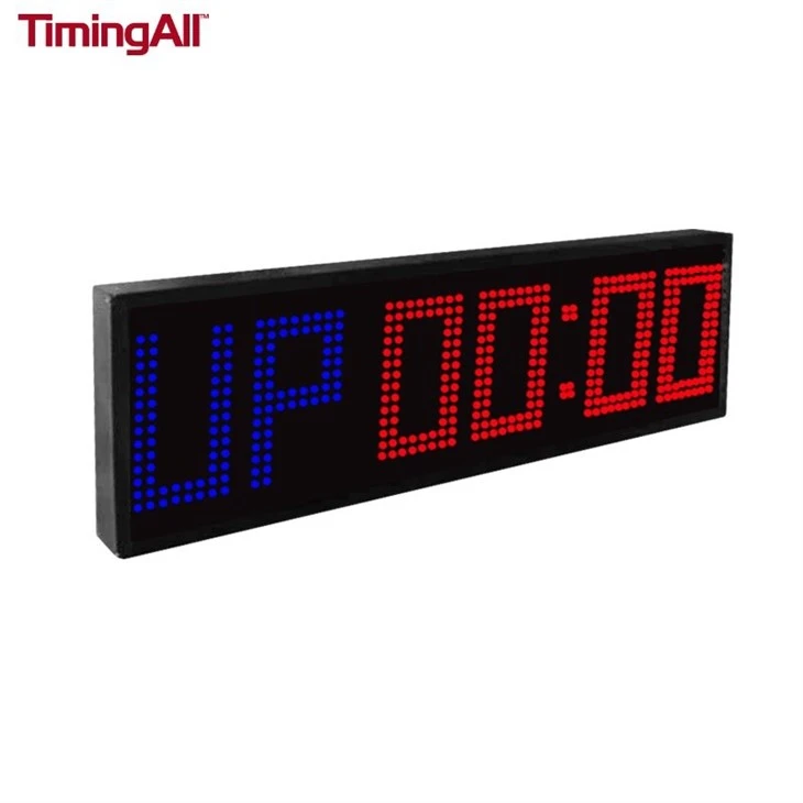 6D5N TWO COLOR GYM CLOCK BLUE